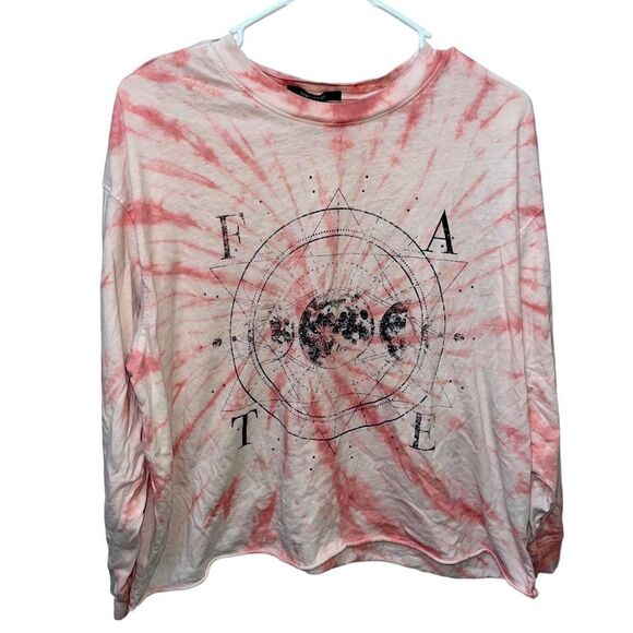Forever 21 Fate Long Sleeve Tie Dye Tee - Picture 3 of 9